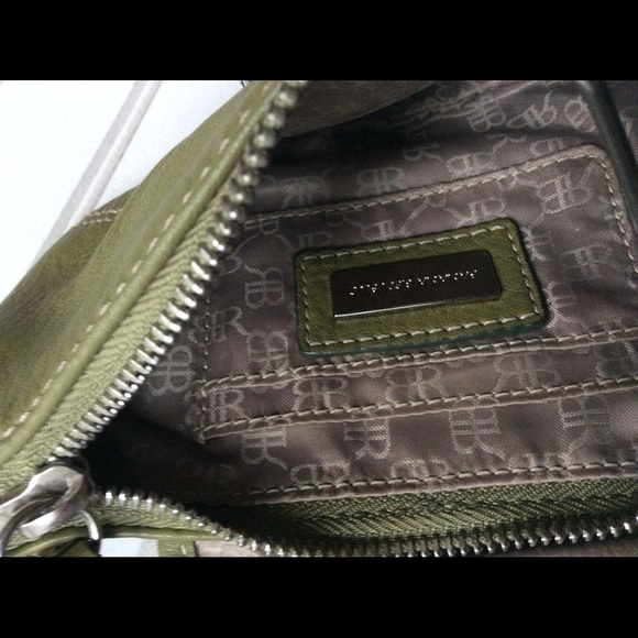 Banana Republic Green Leather Handbag /Wristlet - Picture 13 of 13